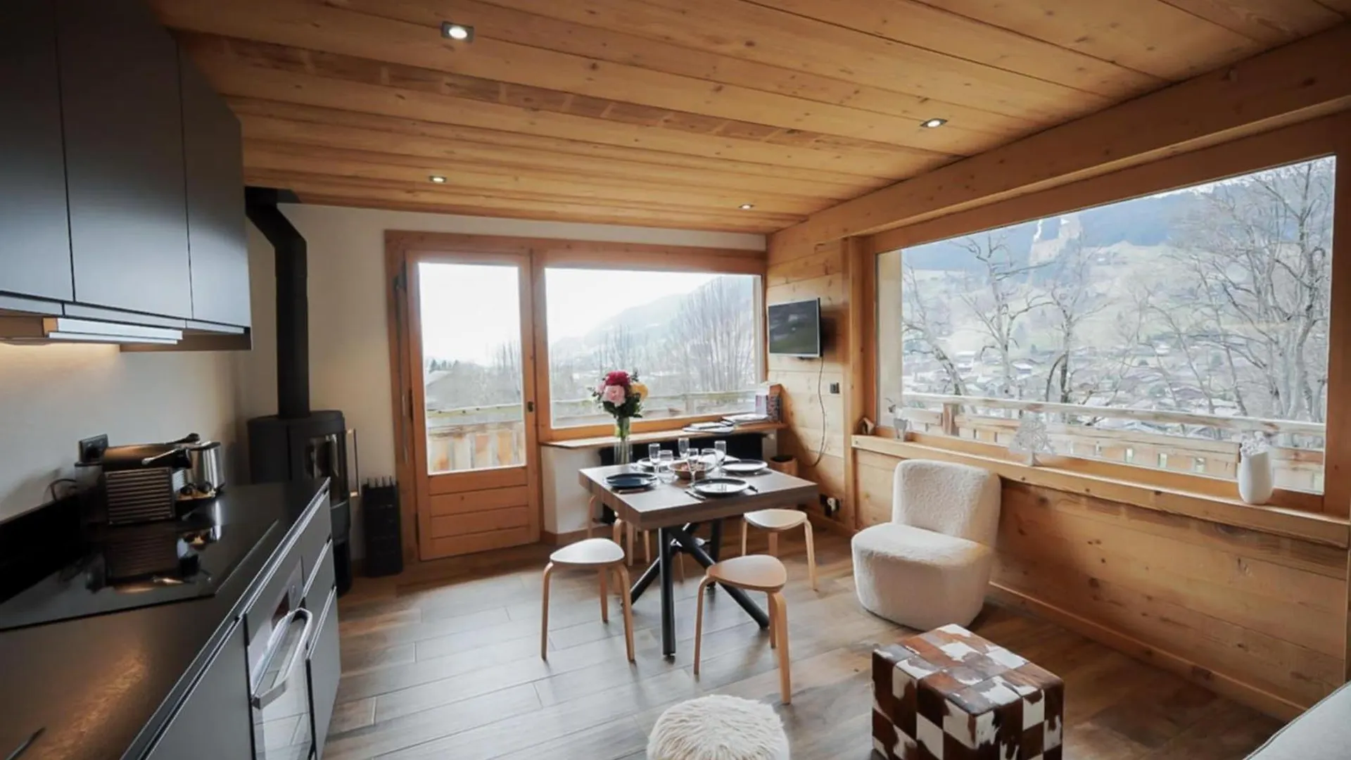 公寓 Chalet Jeane Proche Du Centre Ville De 梅杰夫